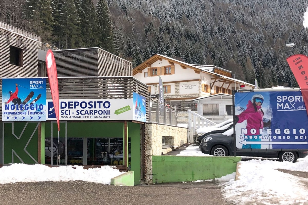 Location de skis et vélos Folgaria - Skiarea Alpe Cimbra - Sport Max - Foto 0