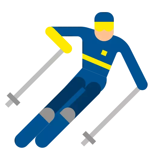 Skier icon